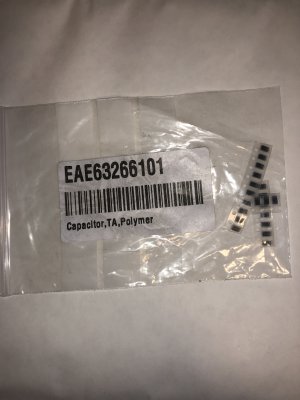 EAE63266101 Capacitor,TA,Polymer