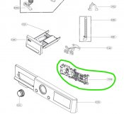 PCB Display, kretskort EBR40526802