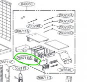 LG PCB Assembly,Sensor EBR74625801