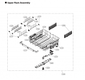 AHB73129906 Rack Assembly