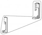 ABA74749203 FÄSTE FÖR SOUNDBAR VÄGGMONTERAD TV