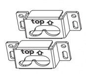 ABB73189402 VÄGGFÄSTE