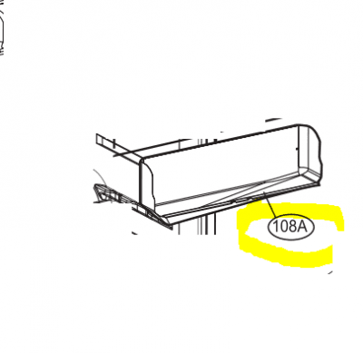 MJS62815401 Tray,Drain