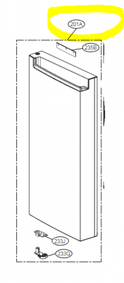 ADD75795905 Door Foam Assembly,Freezer
