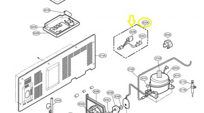 6749JA2015D Thermistor Assembly,PTC. FINNES EJ!!!!!!!