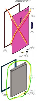 Frys dörr, Door, Freezer ADD75796631