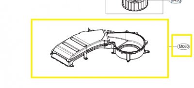 ADJ73872501 Duct assembly