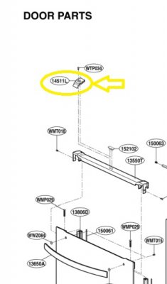 AFF33001801 Lever Assembly