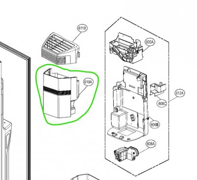 LG Isbållare AKC73349801