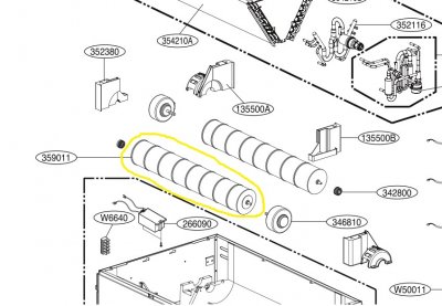 5901AR6141A Fläkt innerdel