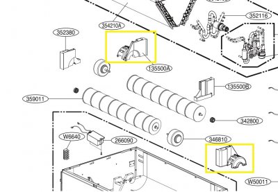 3550A20395A Kåpa för motor innerdel