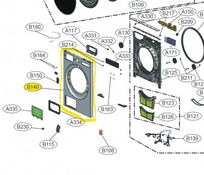 Cover,Cabinet, MCK71697204