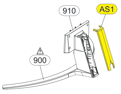 MCK71442606 COVER STAND