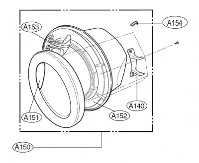 3581ER1009D Door Assembly
