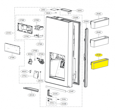 AAP74651403 DÖRRHYLLA