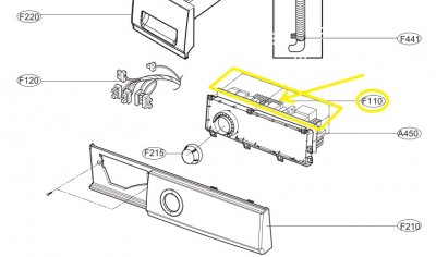 EBR72945607 PCB Assembly,Display