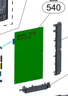 EBU67731199 Mainboard,BPR Total Assembly,SVC