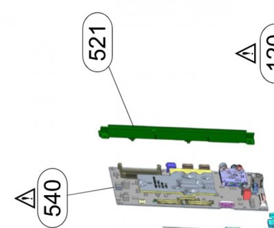 EBU67887501 Mainboard,BPR Total Assembly,SVC