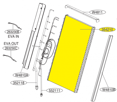 ADL73740903 Evaporator Assembly,First