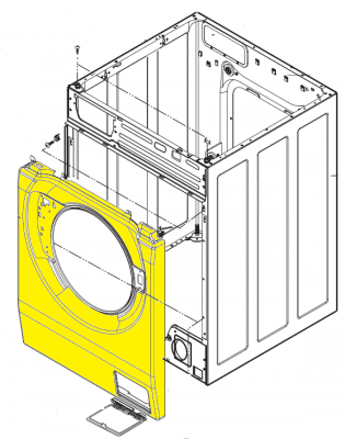 MCK69154702 FRONTPLÅT
