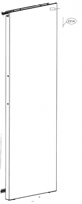 ADD76421013 Door Foam Assembly,Freezer