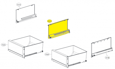 AEC73657703 Guide Assembly,Rail
