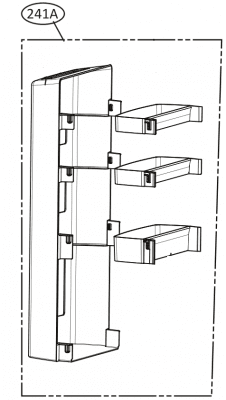 ABQ75680401 Case Assembly,Home Bar