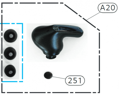 COA01255084 HÖRLUR HÖGER