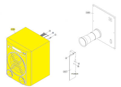 COV35525401 Cover Assembly,Outsourcing