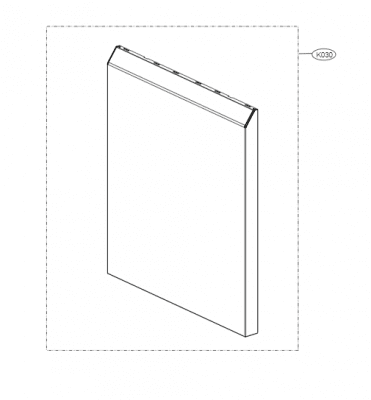 ACQ88048123 Cover Assembly,Front
