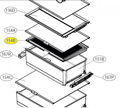 MCK70267901 Cover,Tray