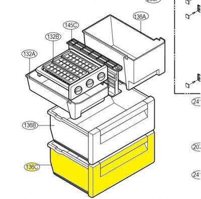 3391JA2035J Tray Assembly UTGÅTT