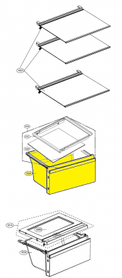 AJP73816705 Tray Assembly,Magic Room