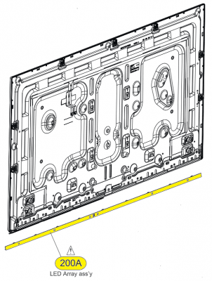 AGM76929402 LED Array,Parts Assembly,SVC