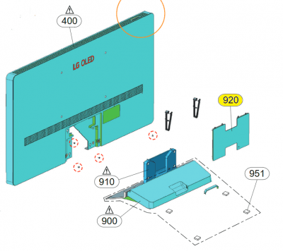 MCK71576320 Cover,Accessory