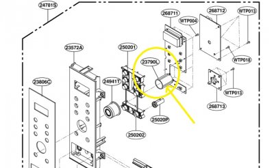 MEG60461901 Holder,LED