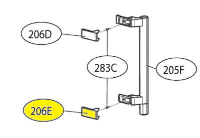 MBL65021503 TÄCKBRICKA NEDRE