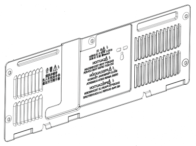 ACQ90351408 Cover Assembly,Machinery(Rear)