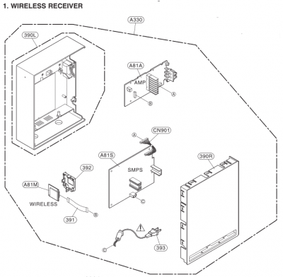 AAX76087412 WIRELESS RECIVER