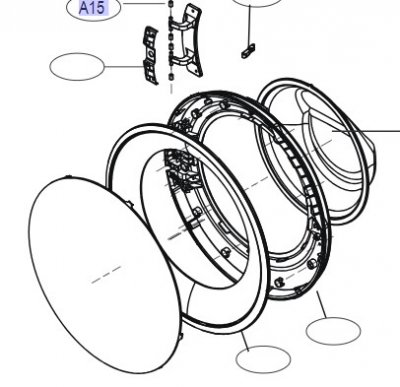 Dörr/Lucka/Door Assembly ADC76406441