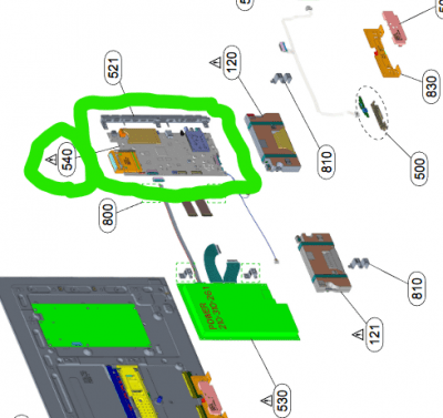 Mainboard,BPR Total Assembly,SVC
