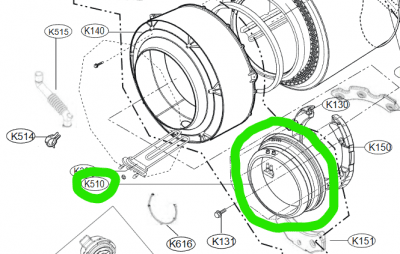 MDS66651638, Gasket