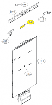 MCK70288406 TÄCKBRICKA